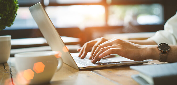 business owner implements tactics to attract more customers online