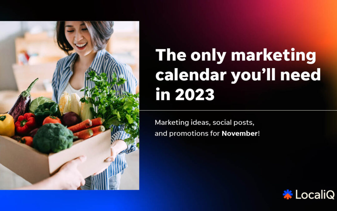 Your Essential Marketing Guide: November 2023