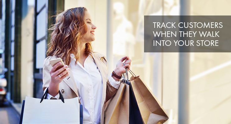 Track customers when they walk into your store with geofencing